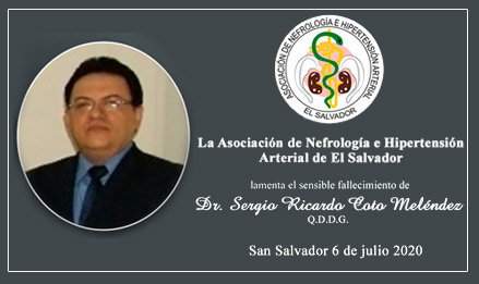 Lamentamos el sensible fallecimiento del Doctor Sergio Ricardo Coto Meléndez
